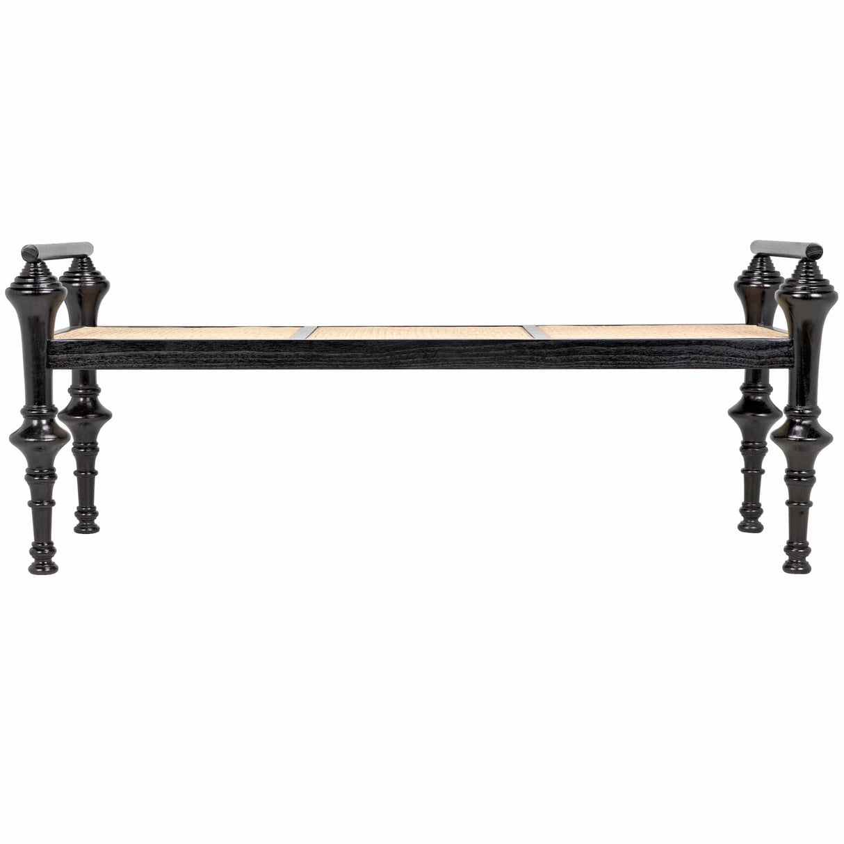 Noir Indochine Bench Furniture noir-AE-93CHB