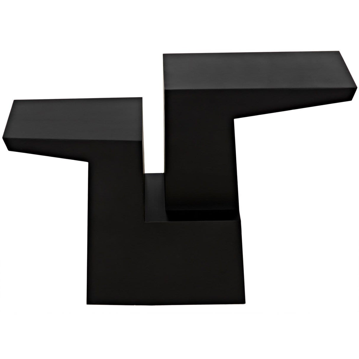 Noir Jazz Console Accent & Side Tables noir-GCON369MTB