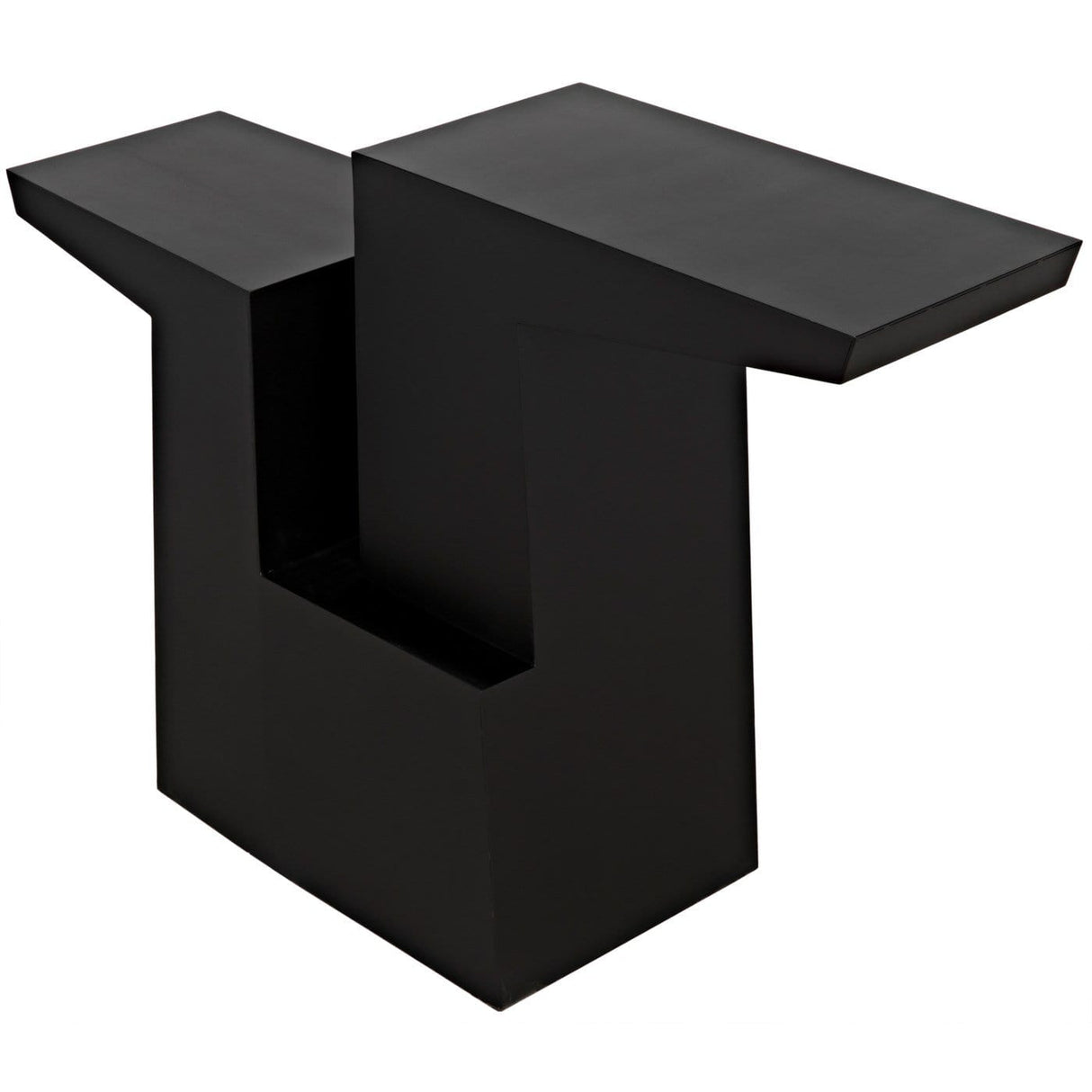 Noir Jazz Console Accent & Side Tables noir-GCON369MTB