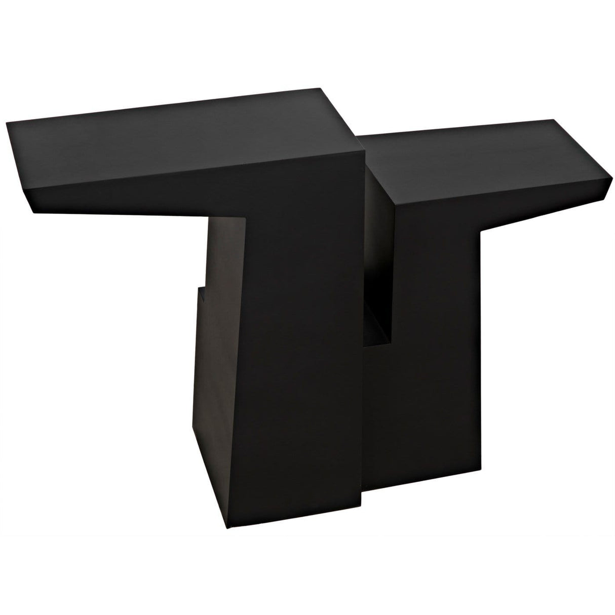 Noir Jazz Console Accent & Side Tables noir-GCON369MTB