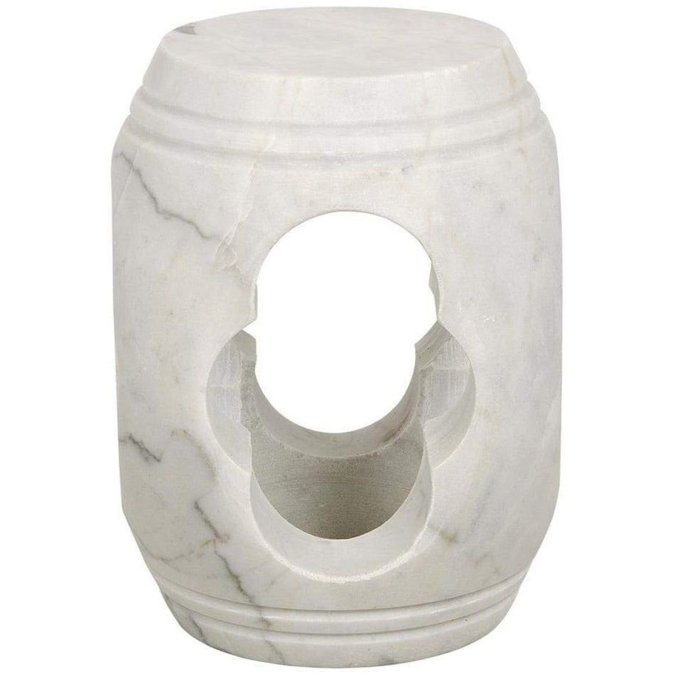 Noir Legend Stool - White Decor Noir-GTAB752 00842449109544