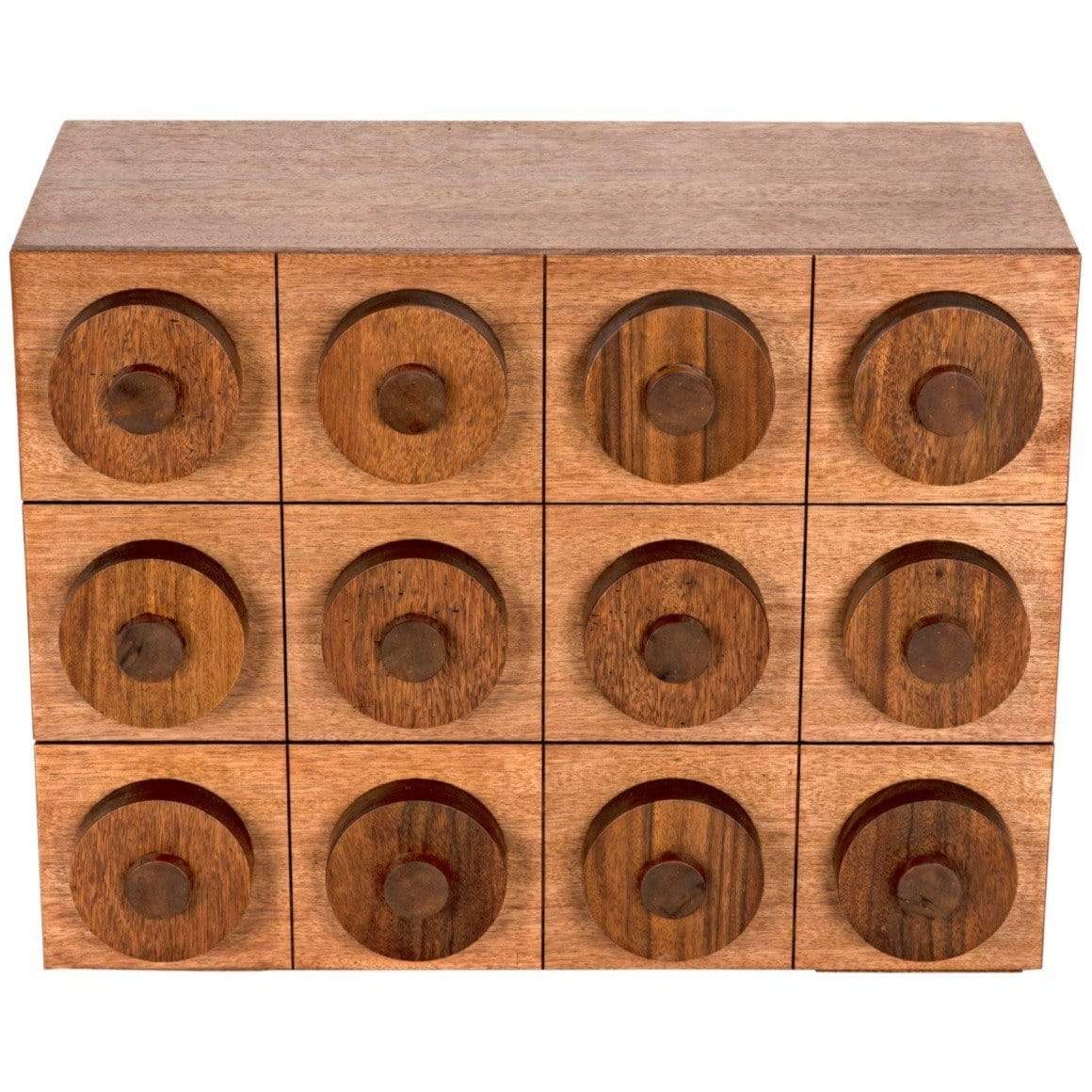 Noir Lego Sideboard with 3 Drawers Buffets & Sideboards noir-GCON380DW