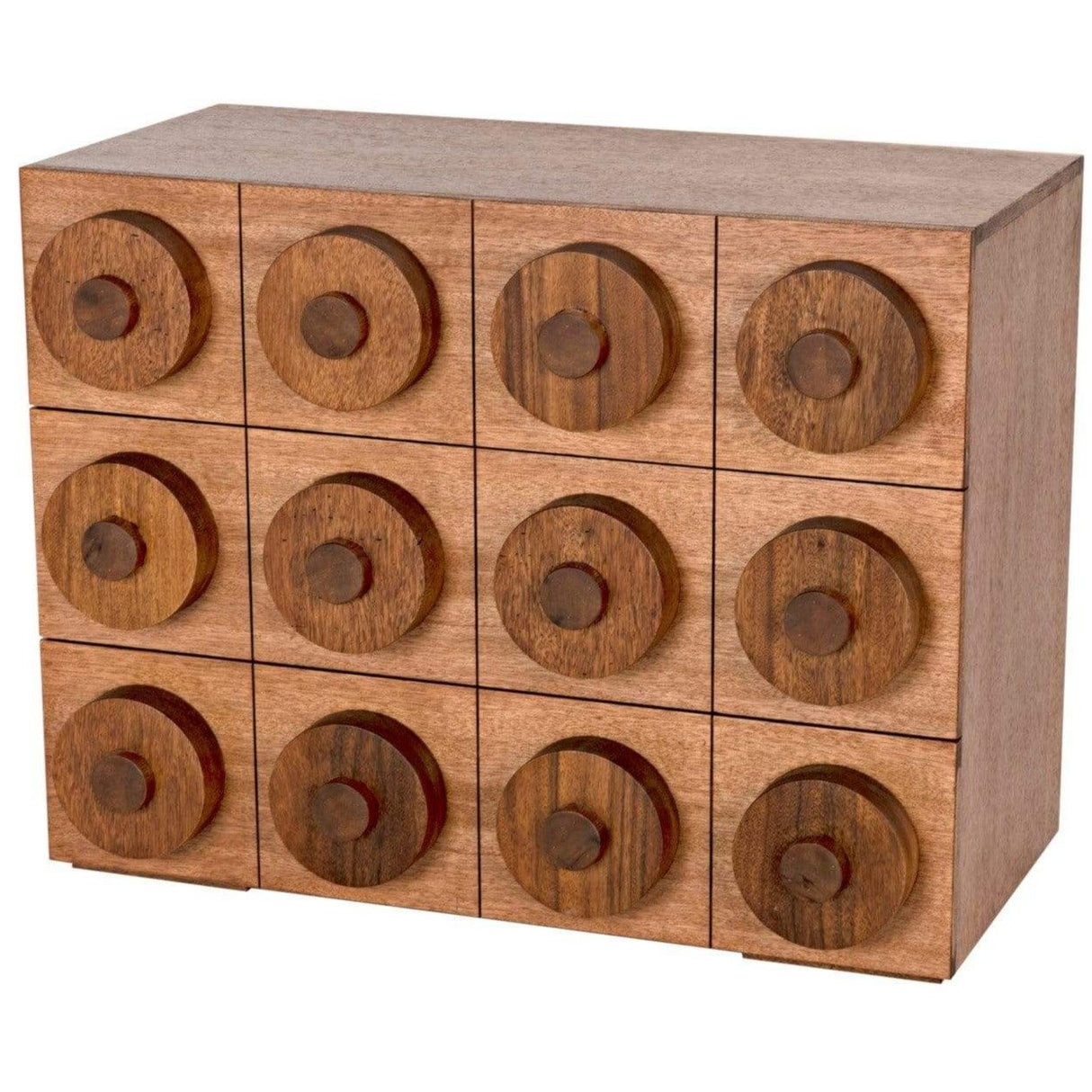 Noir Lego Sideboard with 3 Drawers Buffets & Sideboards noir-GCON380DW