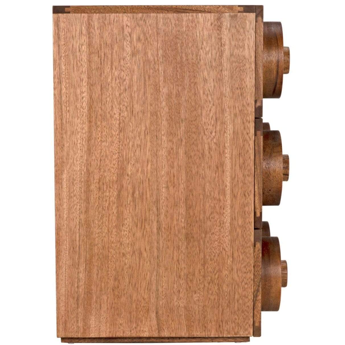 Noir Lego Sideboard with 3 Drawers Buffets & Sideboards noir-GCON380DW