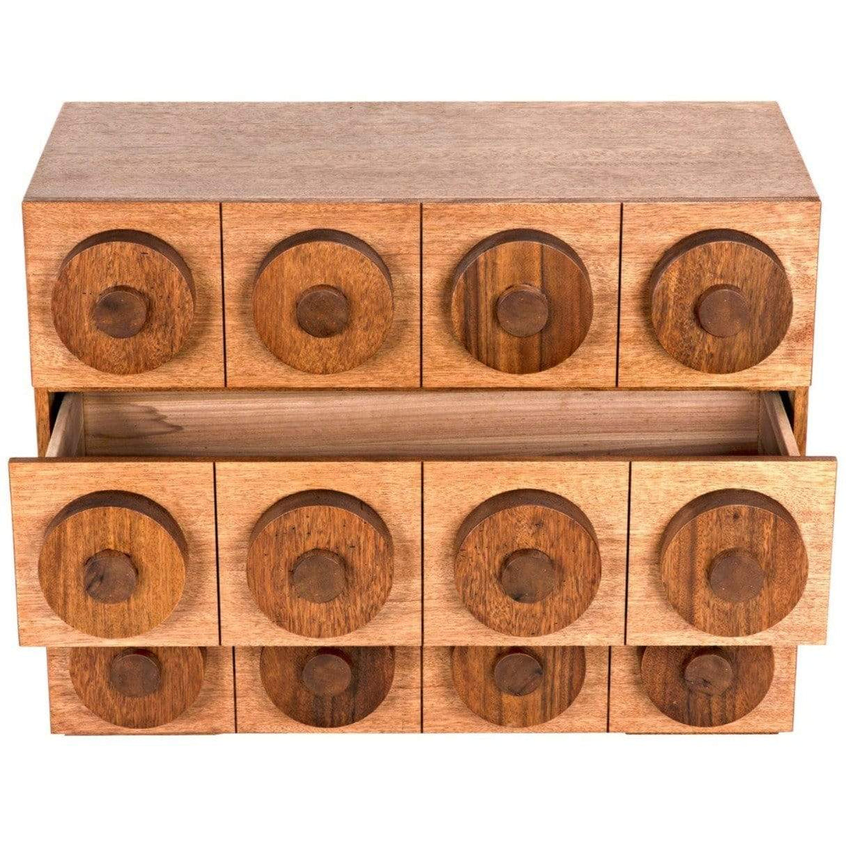 Noir Lego Sideboard with 3 Drawers Buffets & Sideboards noir-GCON380DW