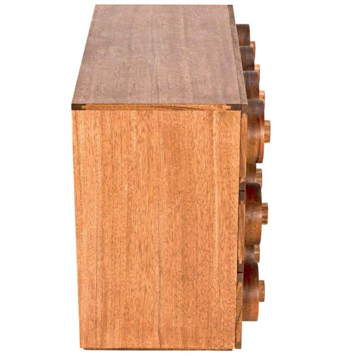 Noir Lego Sideboard with 3 Drawers Buffets & Sideboards noir-GCON380DW