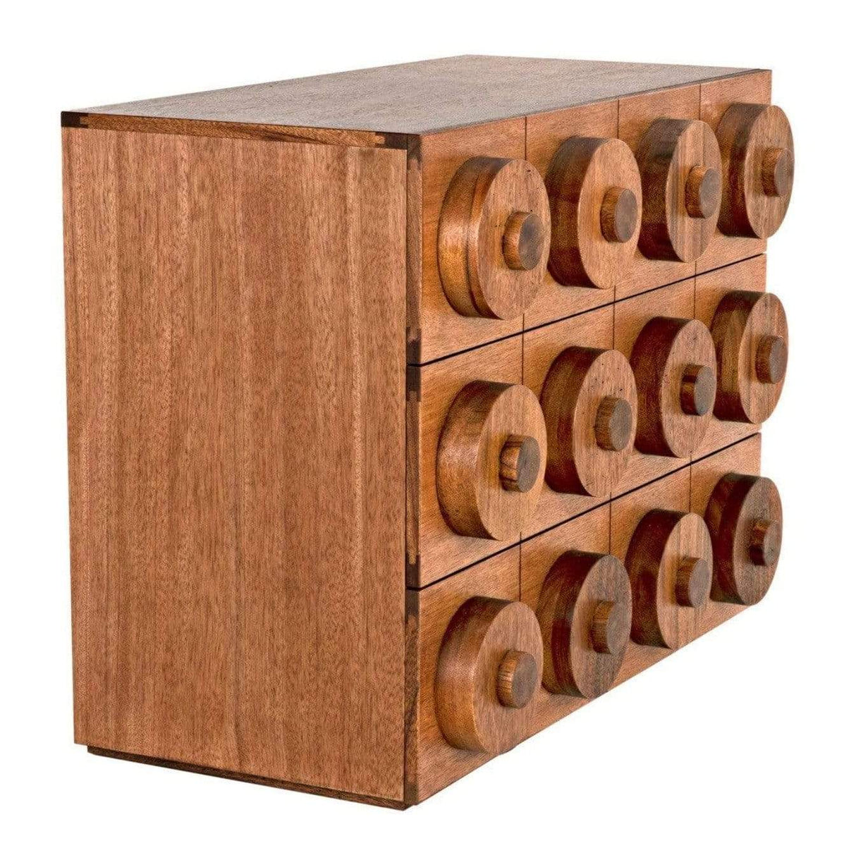 Noir Lego Sideboard with 3 Drawers Buffets & Sideboards noir-GCON380DW