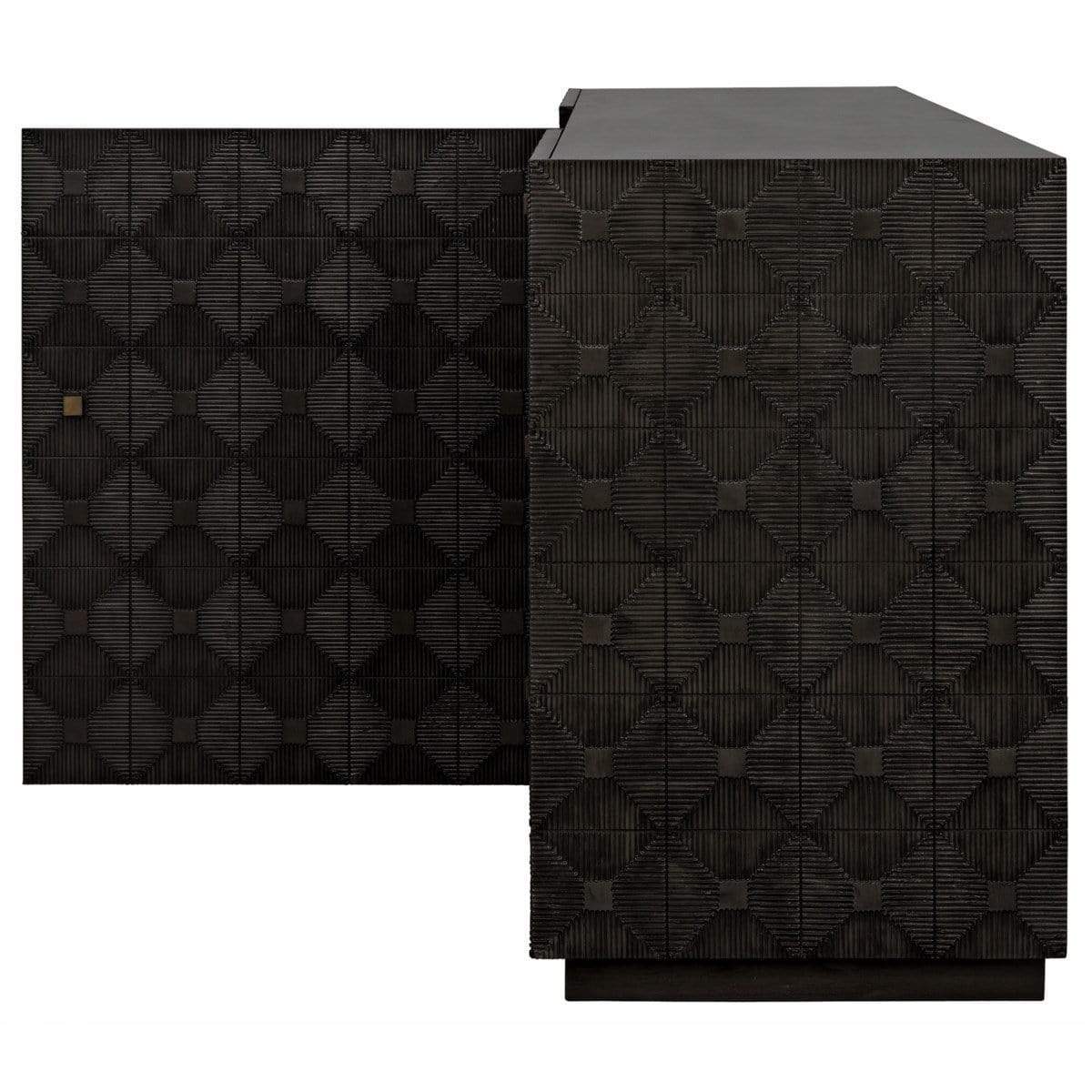 Noir Leon Dresser - Pale Furniture noir-GDRE226P 00842449121294