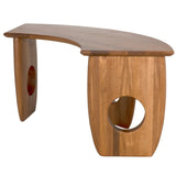 Noir Lobster Desk Furniture noir-GDES199DW 00842449133143