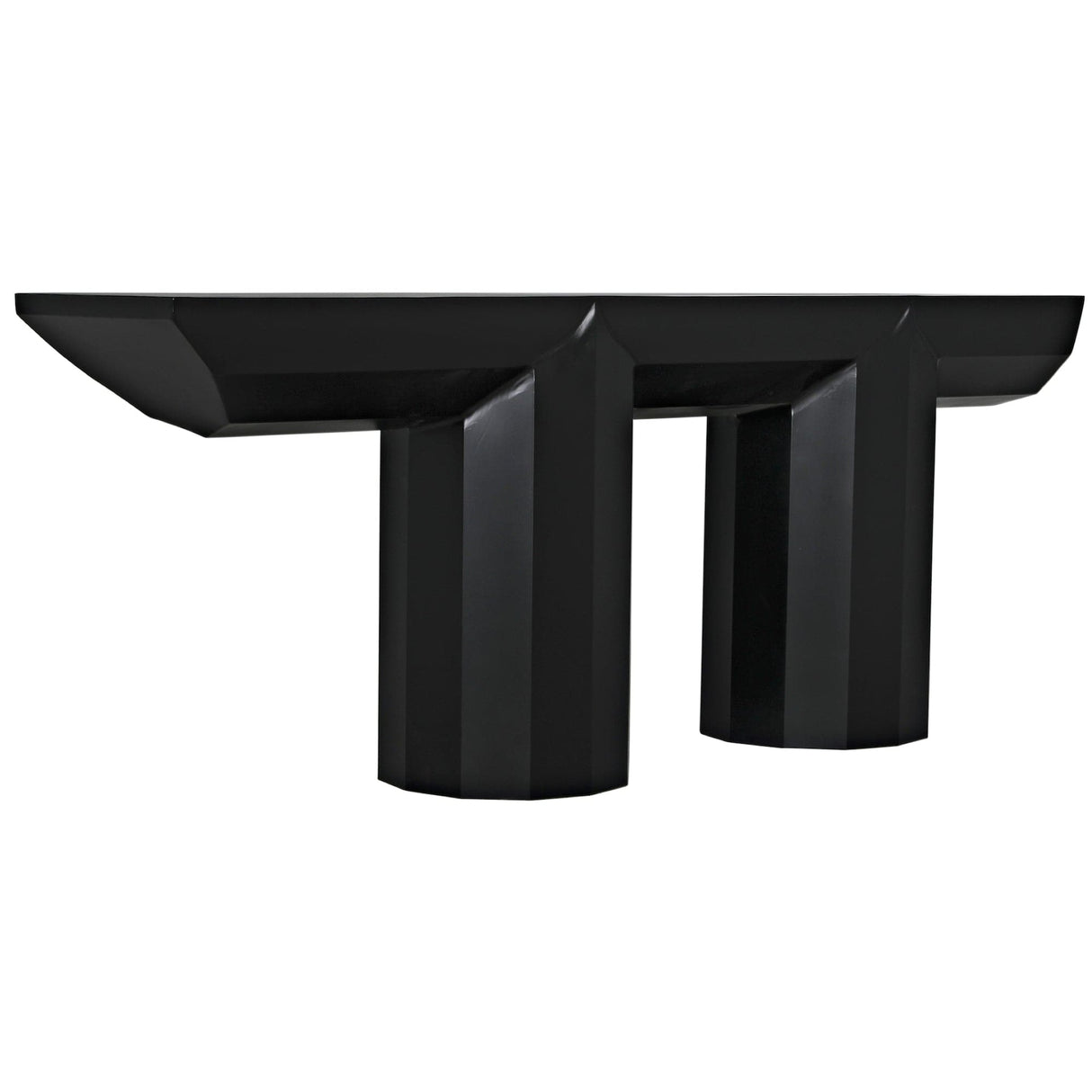 Noir Los Altos Console Furniture noir-GCON404MTB 00842449133051