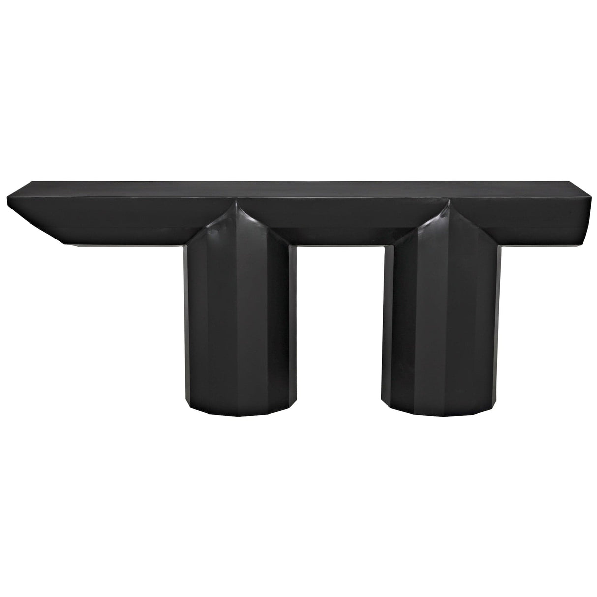 Noir Los Altos Console Furniture noir-GCON404MTB 00842449133051