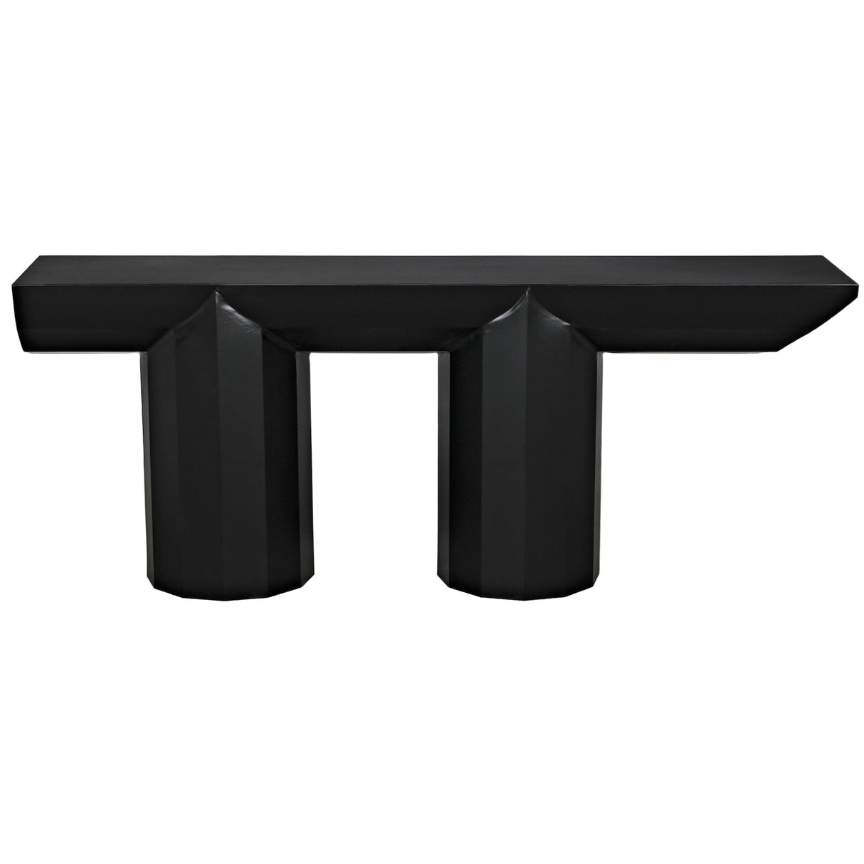 Noir Los Altos Console Furniture noir-GCON404MTB 00842449133051
