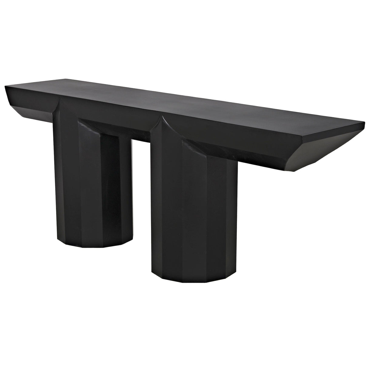 Noir Los Altos Console Furniture noir-GCON404MTB 00842449133051