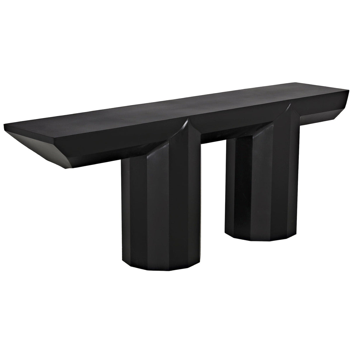 Noir Los Altos Console Furniture noir-GCON404MTB 00842449133051