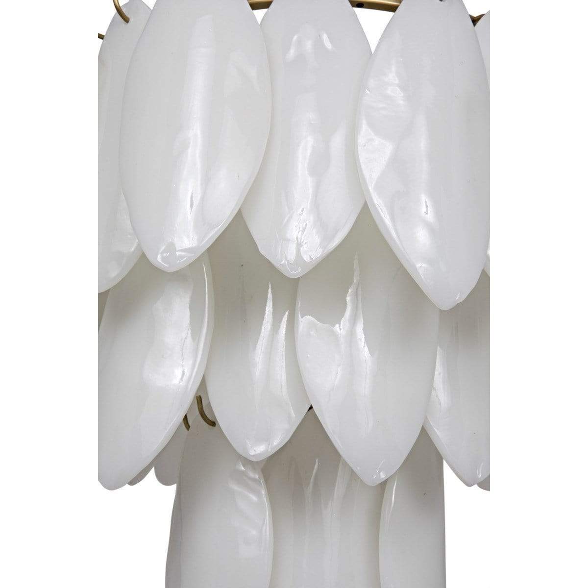 Noir Lotus Chandelier Lighting noir-LAMP650MB 00842449118034
