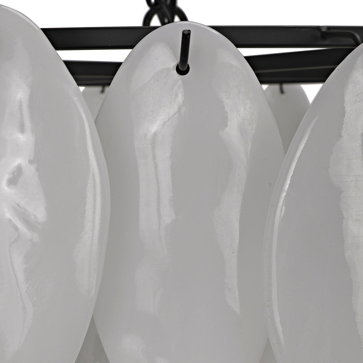 Noir Lotus Chandelier Lighting noir-LAMP650MB 00842449118034