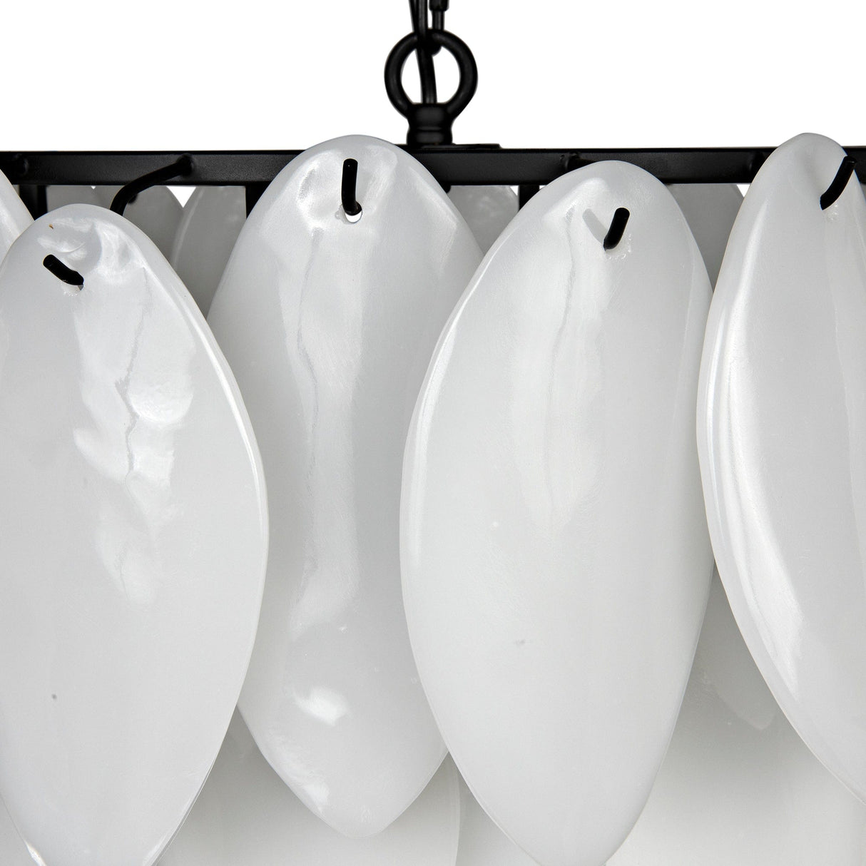 Noir Lotus Chandelier Lighting noir-LAMP650MB 00842449118034