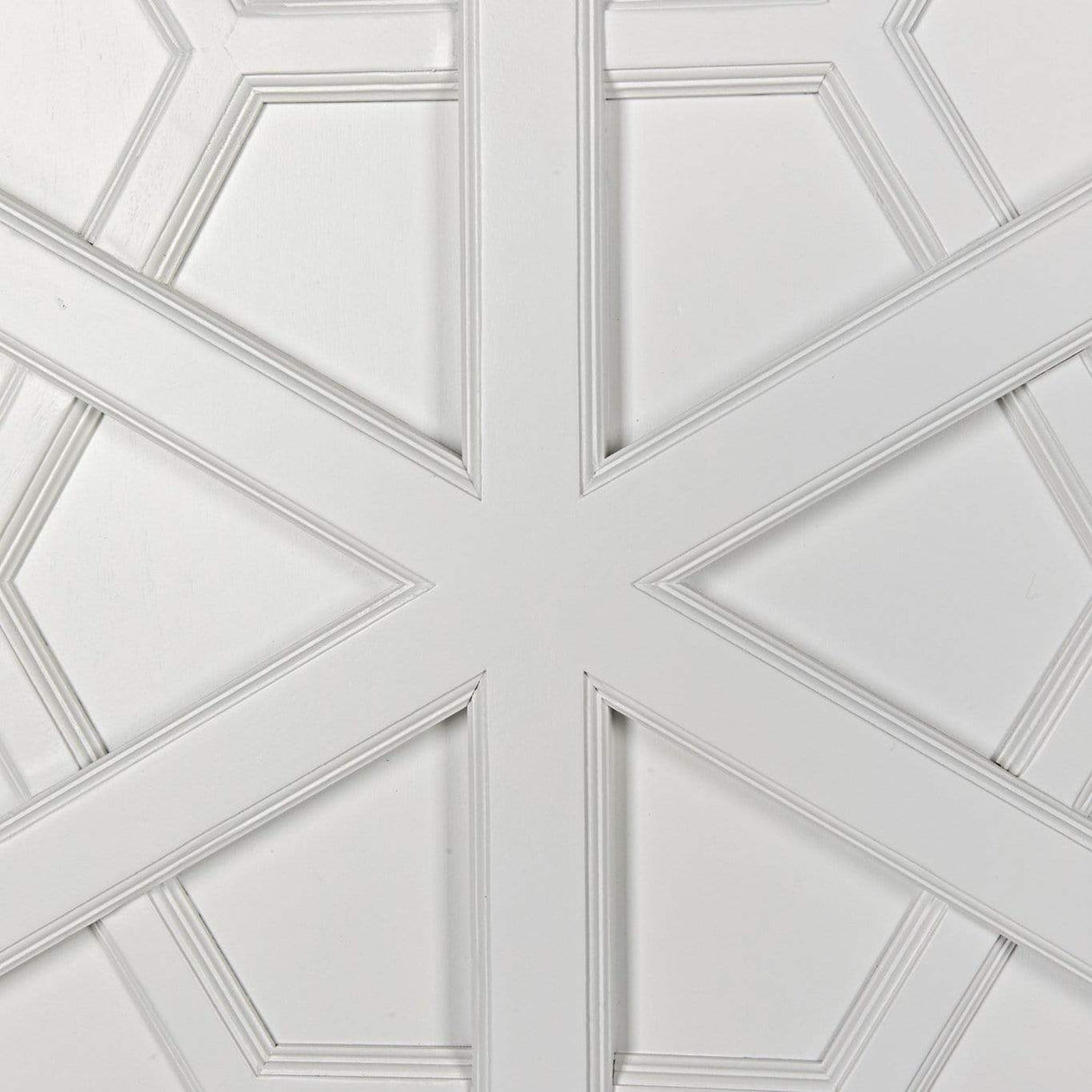 Noir Maharadshcha Hutch - Solid White Furniture noir-GHUT118SW 00842449121324