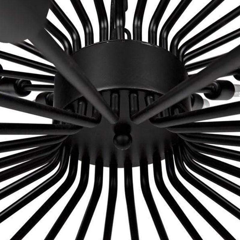 Noir Mancini Chandelier Lighting Noir-LAMP775MTB 00842449129399