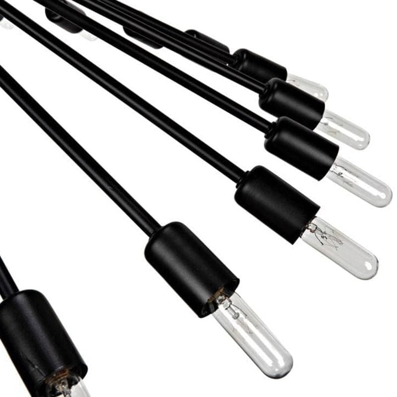 Noir Mancini Chandelier Lighting Noir-LAMP775MTB 00842449129399