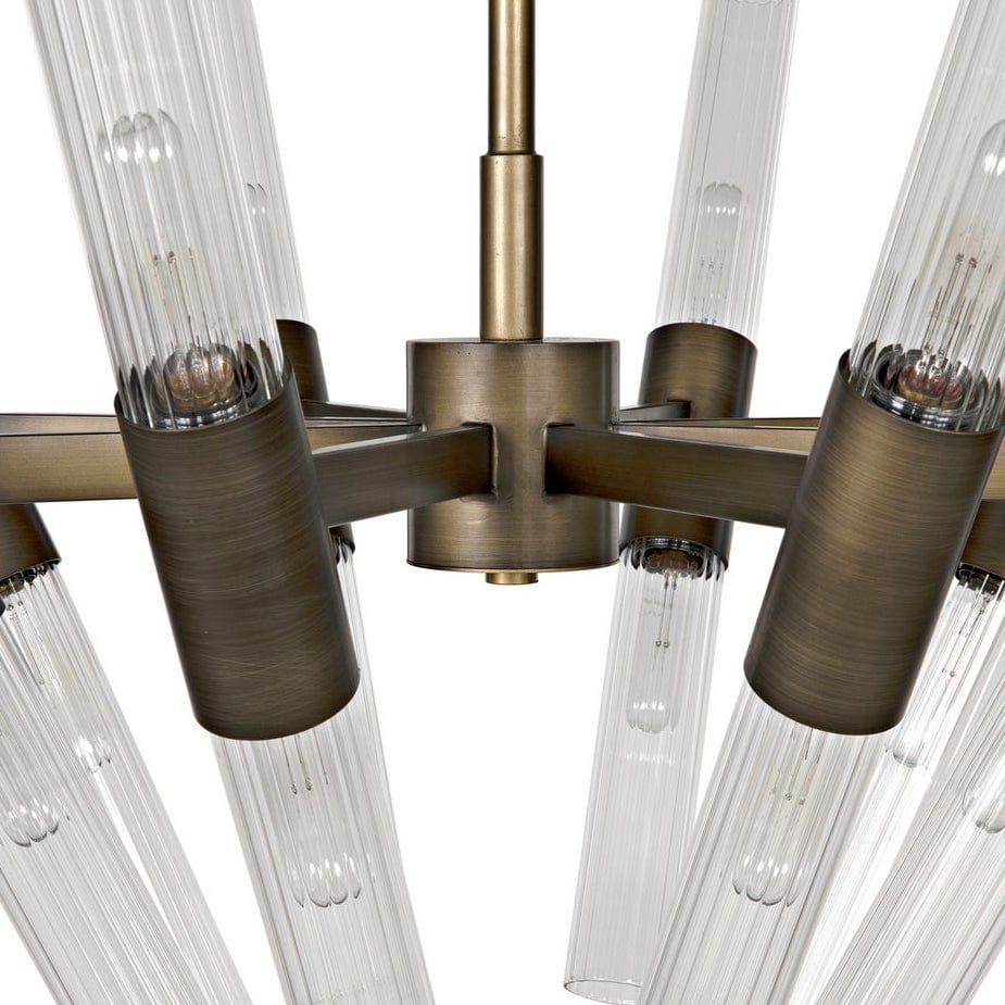 Noir Moira Chandelier - HOLD FOR PRICING Chandeliers noir-PZ001AB