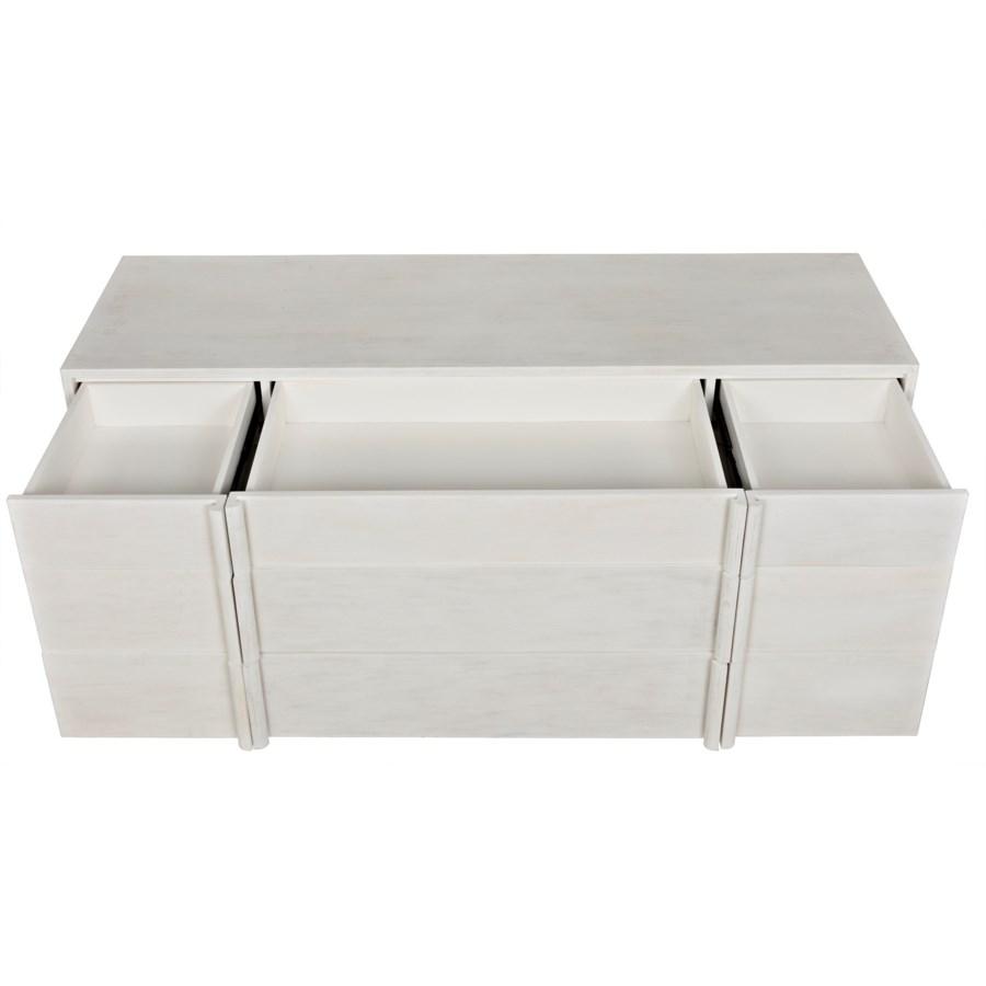 Noir Morten 9 Drawer Dresser Furniture