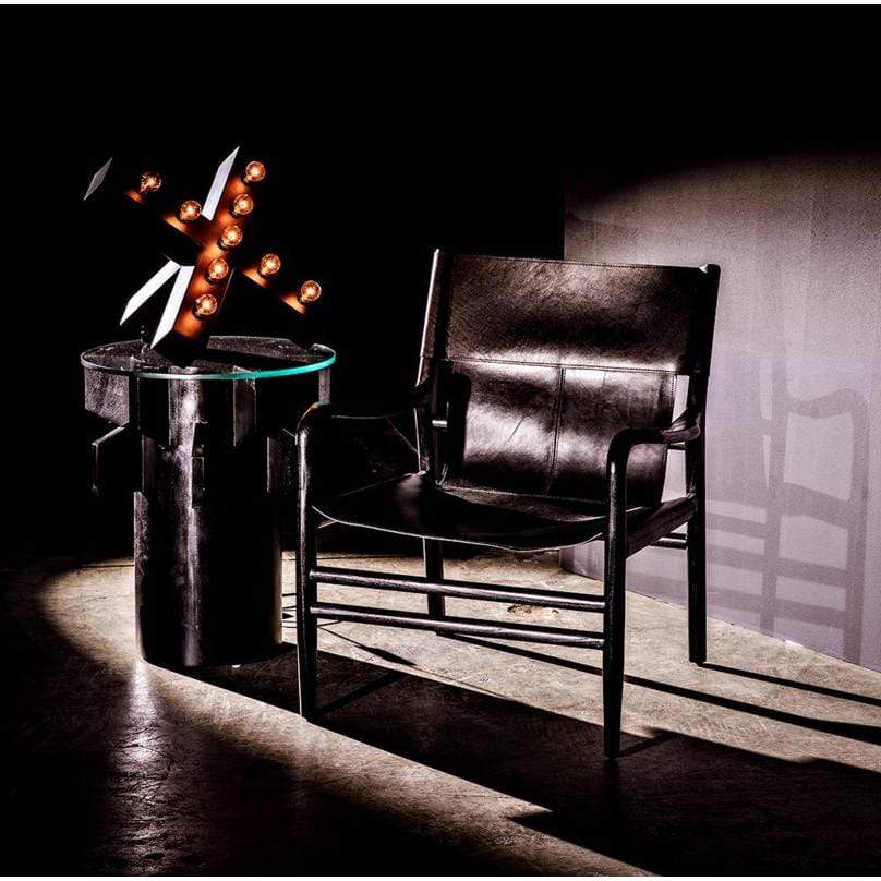 Noir Nolen Table Lamp Lighting noir-LAMP739MTB 00842449124752