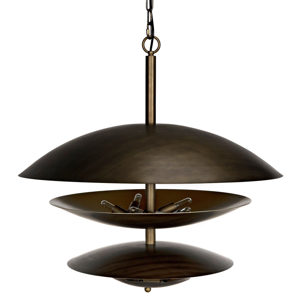 Noir Nora Chandelier Lighting noir-PZ010AB 00842449131743