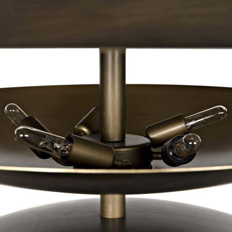 Noir Nora Chandelier Lighting noir-PZ010AB 00842449131743