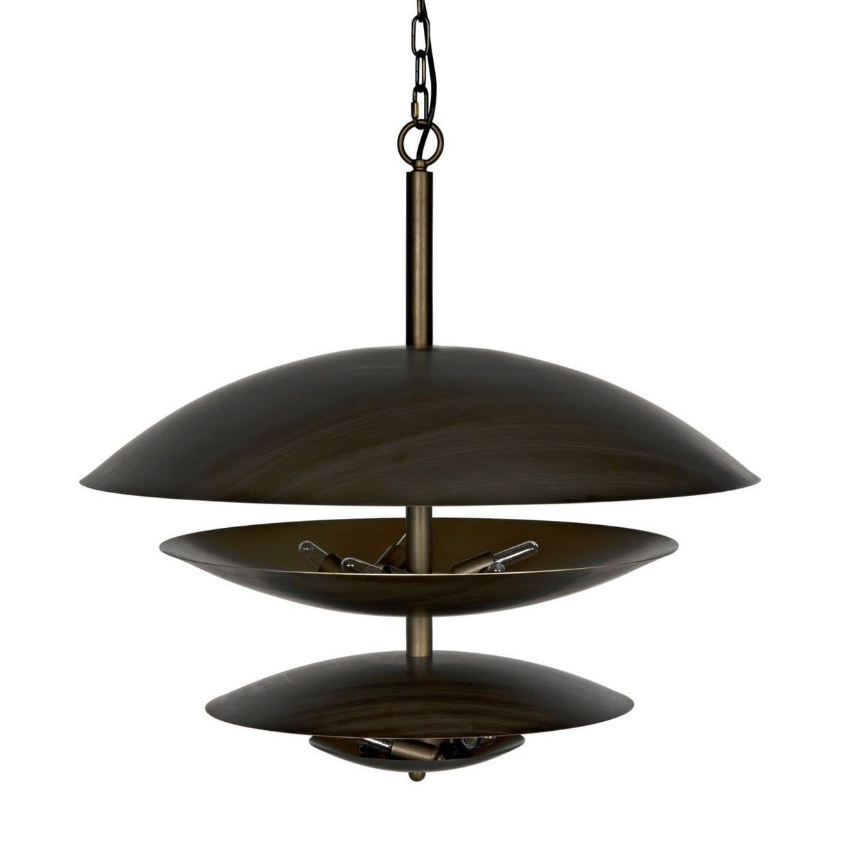 Noir Nora Chandelier Lighting noir-PZ010AB 00842449131743