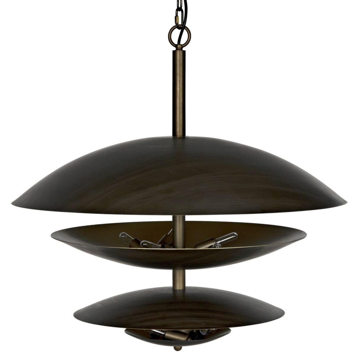Noir Nora Chandelier Lighting noir-PZ010AB 00842449131743