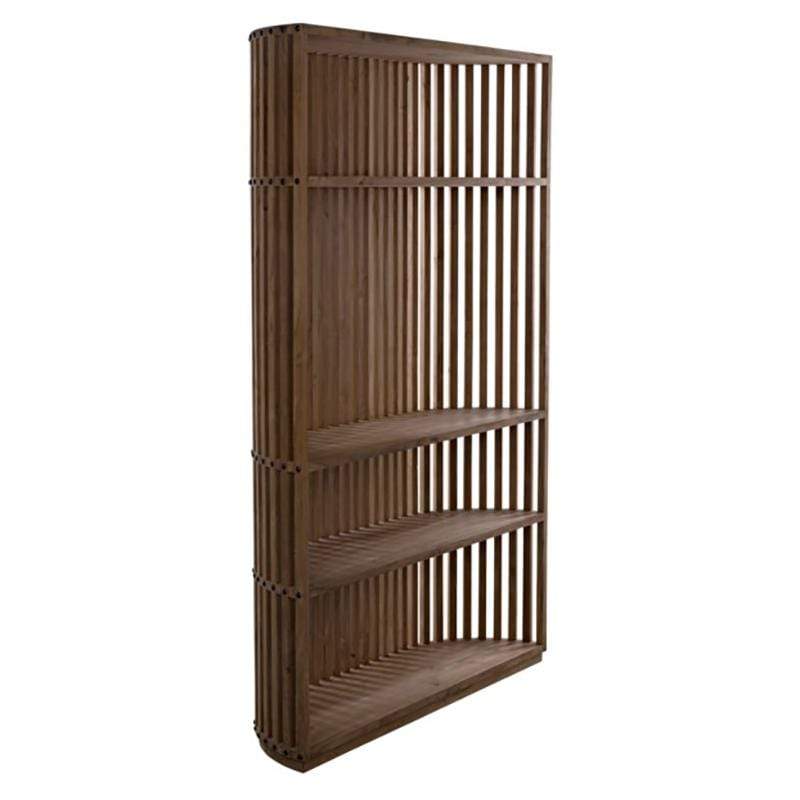 Noir Opal Bookcase - Teak Furniture noir-GBCS185T 00842449121041
