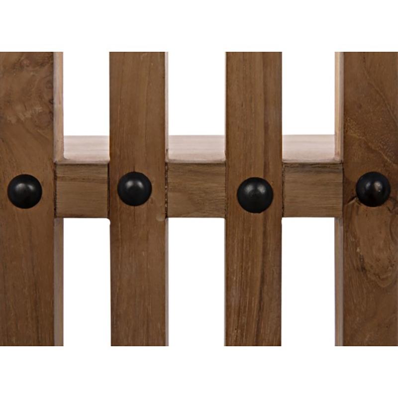 Noir Opal Bookcase - Teak Furniture noir-GBCS185T 00842449121041