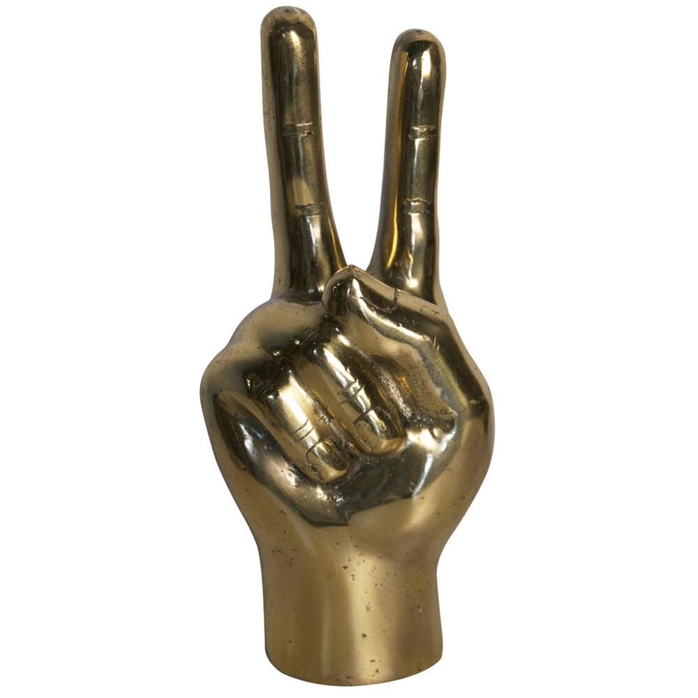 Noir Peace Sign Decor Noir-AB-1BR 00842449100572