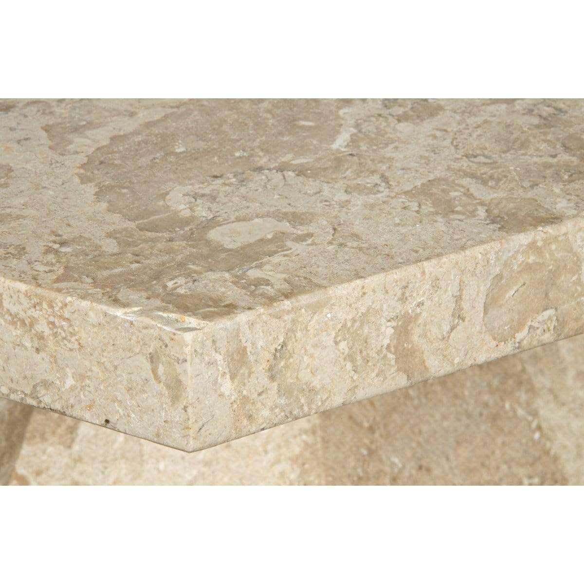 Noir Polyhedron Side Table Furniture noir-AM-194WM 00842449101869