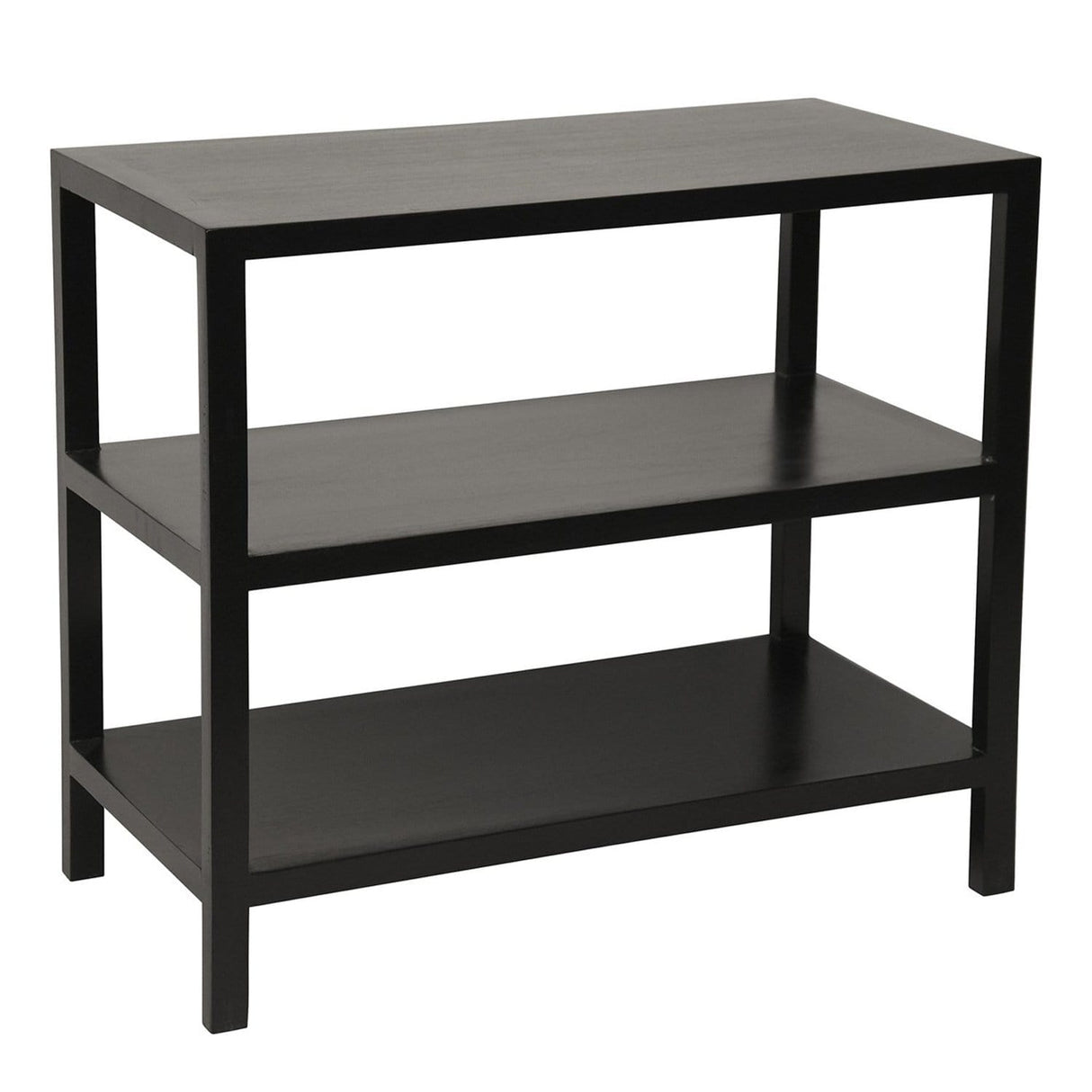 Noir QS 2 Shelf Side Table Furniture Noir-GTAB235HB 00842449107175