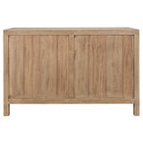 Noir Quadrant 2 Door Sideboard - Washed Walnut Furniture noir-GCON231WAW-2 00842449104457