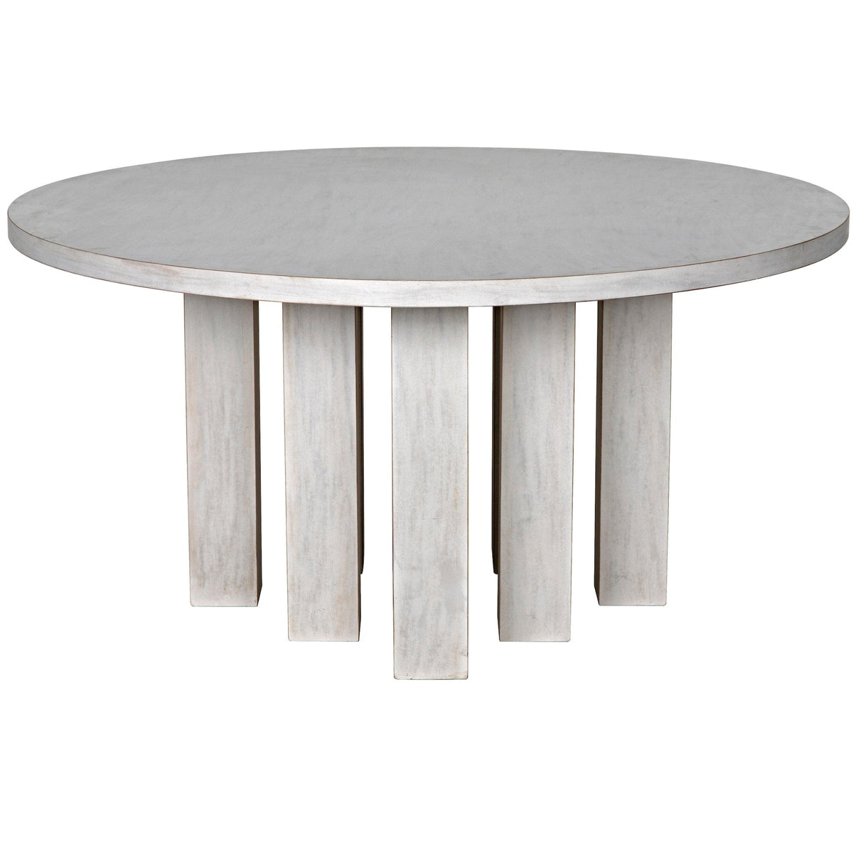 Noir Resistance Dining Table Furniture noir-GTAB576WH 00842449132276