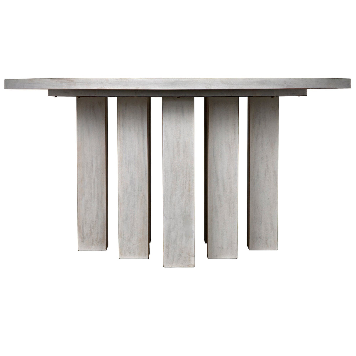 Noir Resistance Dining Table Furniture noir-GTAB576WH 00842449132276