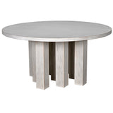 Noir Resistance Dining Table Furniture noir-GTAB576WH 00842449132276