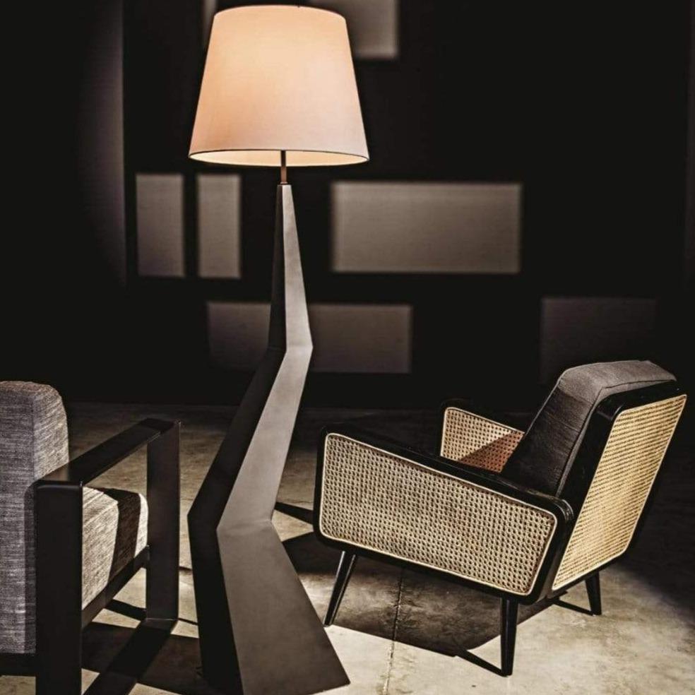 Noir Rhombus Floor Lamp Lighting noir-LAMP779MTBSH