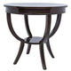 Noir Scheffield Round End Table Furniture noir-GTAB223 00842449107076
