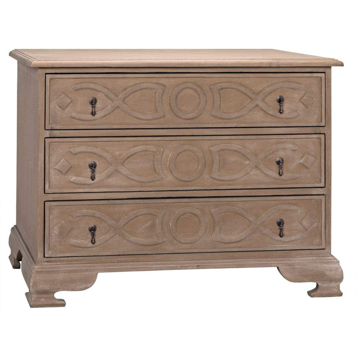 Noir Sofie Dresser Furniture Noir-GDRE136WEA