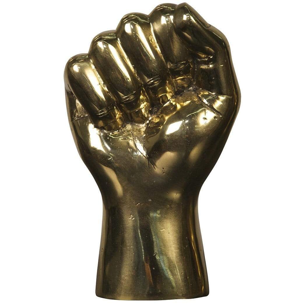Noir Solidarity Fist Sculpture Decor Noir-AB-130BR 00842449100077