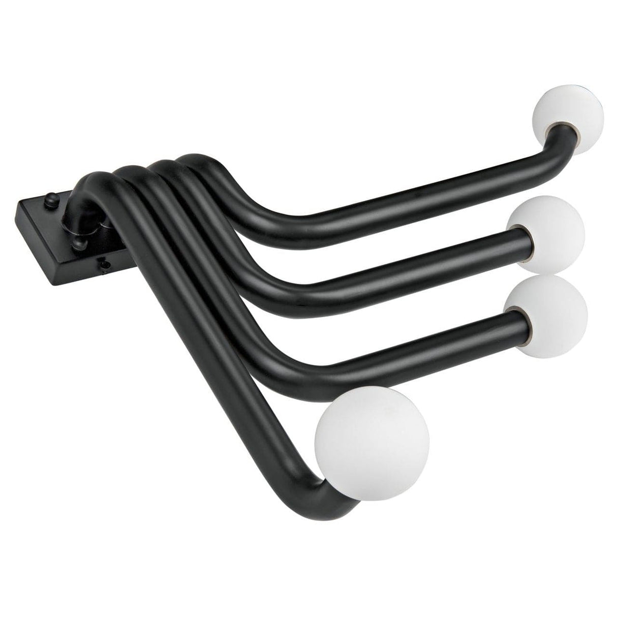 Noir Sweeny Sconce Wall Sconces noir-PZ006MTB