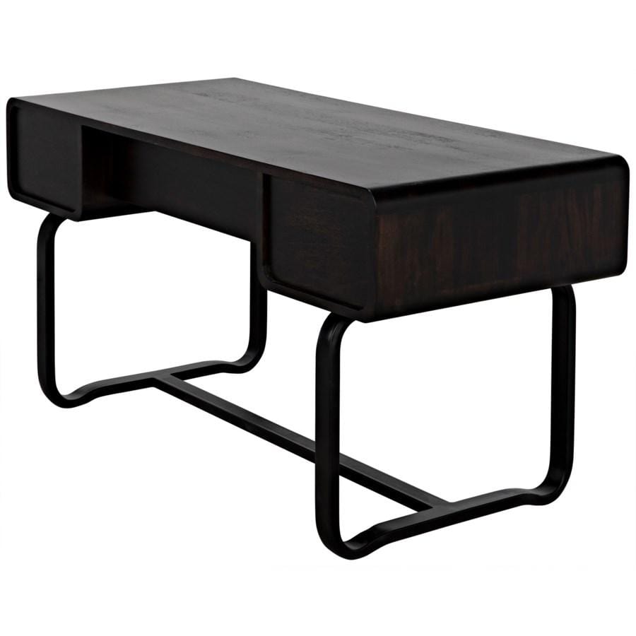 Noir Voltes Desk Furniture Noir-GDES185EB 00842449129559