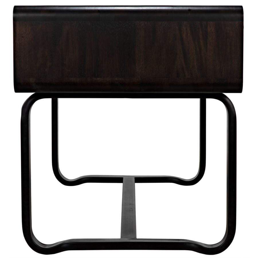 Noir Voltes Desk Furniture Noir-GDES185EB 00842449129559