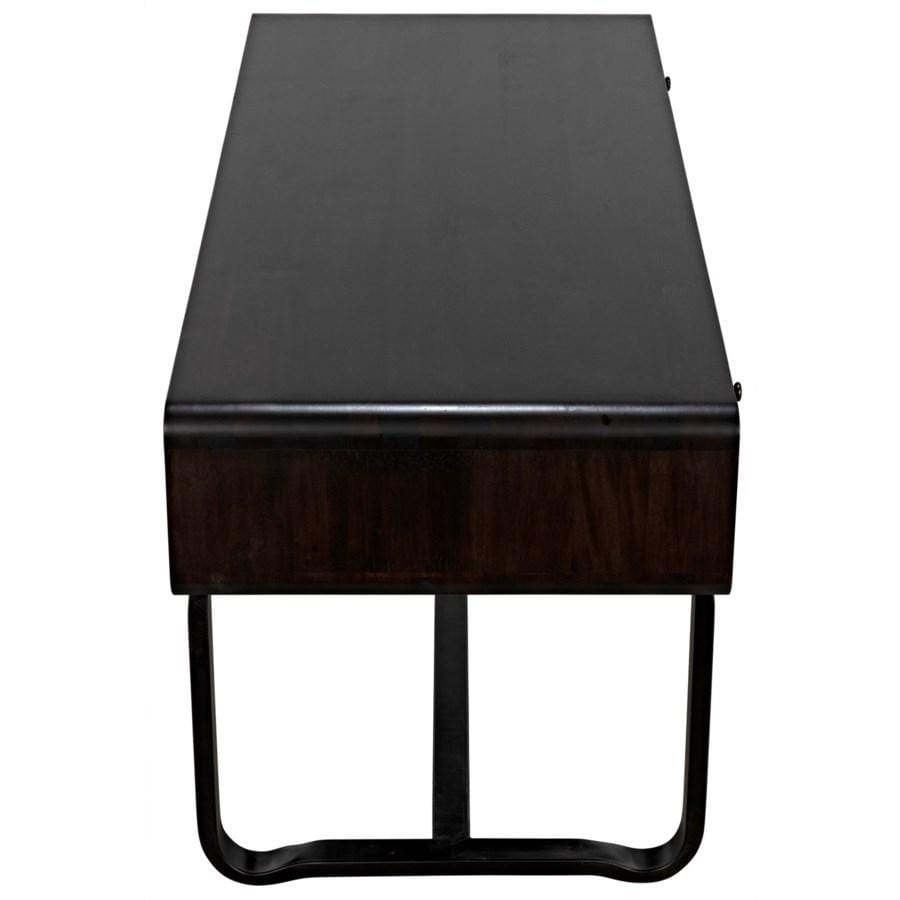 Noir Voltes Desk Furniture Noir-GDES185EB 00842449129559
