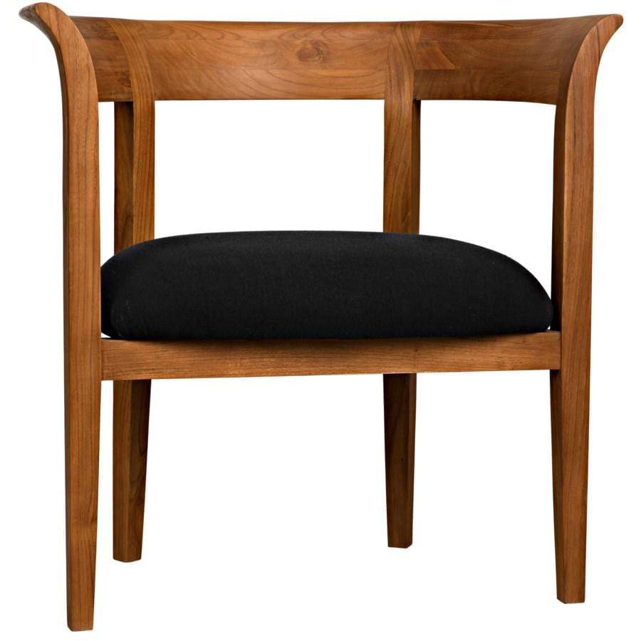 Noir Webster Club Chair - Teak Furniture noir-AE-104T 00842449129214