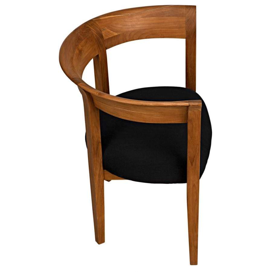 Noir Webster Club Chair - Teak Furniture noir-AE-104T 00842449129214